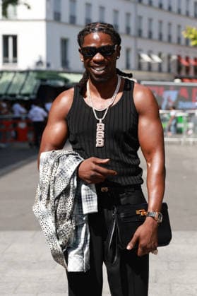 Gazo at the Amiri Men s Ready-to-Wear Spring Summer 2027 fashion show during Paris Fashion Week, June 25, 2026 Florian Lavielle Bestimage Celebrities at the Amiri Men’s Ready-to-Wear Spring Summer 2027 Collection fashion show during Paris Fashion Week on June 25, 2026, Paris, France  Copyright: xFlorianxLaviellex xBestimagexFlorianxLaviellex xBestimagex
