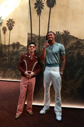 Diamant Blazi at the Amiri Men s Ready-to-Wear Spring Summer 2027 fashion show during Paris Fashion Week, June 25, 2026 Florian Lavielle Bestimage Celebrities at the Amiri Men’s Ready-to-Wear Spring Summer 2027 Collection fashion show during Paris Fashion Week on June 25, 2026, Paris, France  Copyright: xFlorianxLaviellex xBestimagexFlorianxLaviellex xBestimagex