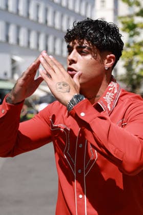Lunay at the Amiri Men s Ready-to-Wear Spring Summer 2027 Collection fashion show during Paris Fashion Week, June 25, 2026 Florian Lavielle Bestimage Celebrities at the Amiri Men’s Ready-to-Wear Spring Summer 2027 Collection fashion show during Paris Fashion Week on June 25, 2026, Paris, France  Copyright: xFlorianxLaviellex xBestimagexFlorianxLaviellex xBestimagex