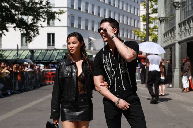Lewis Tan at the Amiri Men s Ready-to-Wear Spring Summer 2027 Collection fashion show during Paris Fashion Week, June 25, 2026 Florian Lavielle Bestimage Celebrities at the Amiri Men’s Ready-to-Wear Spring Summer 2027 Collection fashion show during Paris Fashion Week on June 25, 2026, Paris, France  Copyright: xFlorianxLaviellex xBestimagexFlorianxLaviellex xBestimagex
