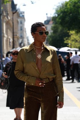 Didi Stone at the Amiri Men s Ready-to-Wear Spring Summer 2027 fashion show during Paris Fashion Week, June 25, 2026 Florian Lavielle Bestimage Celebrities at the Amiri Men’s Ready-to-Wear Spring Summer 2027 Collection fashion show during Paris Fashion Week on June 25, 2026, Paris, France  Copyright: xFlorianxLaviellex xBestimagexFlorianxLaviellex xBestimagex
