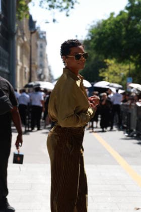 Didi Stone at the Amiri Men s Ready-to-Wear Spring Summer 2027 fashion show during Paris Fashion Week, June 25, 2026 Florian Lavielle Bestimage Celebrities at the Amiri Men’s Ready-to-Wear Spring Summer 2027 Collection fashion show during Paris Fashion Week on June 25, 2026, Paris, France  Copyright: xFlorianxLaviellex xBestimagexFlorianxLaviellex xBestimagex