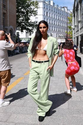 Farnoush Hamidian at the Amiri Men s Ready-to-Wear Spring Summer 2027 fashion show during Paris Fashion Week, June 25, 2026 Florian Lavielle Bestimage Celebrities at the Amiri Men’s Ready-to-Wear Spring Summer 2027 Collection fashion show during Paris Fashion Week on June 25, 2026, Paris, France  Copyright: xFlorianxLaviellex xBestimagexFlorianxLaviellex xBestimagex