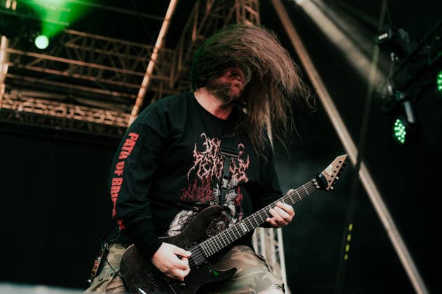 Gatecreeper live at Copenhell 2026 Copenhagen, Denmark. 25th, June 2026. The American death metal band Gatecreeper performs a live concert during the Danish heavy metal festival Copenhell 2026 in Copenhagen. Here guitarist Eric Wagner is seen live on stage. Denmark, Copenhagen  Copyright: xGonzalesxPhoto MathiasxKristensenx