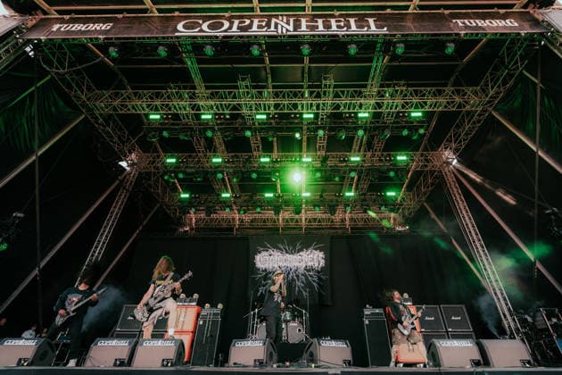 Gatecreeper live at Copenhell 2026 Copenhagen, Denmark. 25th, June 2026. The American death metal band Gatecreeper performs a live concert during the Danish heavy metal festival Copenhell 2026 in Copenhagen. Here vocalist Chase Mason is seen live on stage. Denmark, Copenhagen  Copyright: xGonzalesxPhoto MathiasxKristensenx