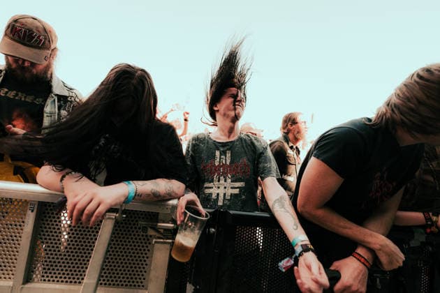 Gatecreeper live at Copenhell 2026 Copenhagen, Denmark. 25th, June 2026. Festival goers seen headbanging at a live concert with the American death metal band Gatecreeper during the Danish heavy metal festival Copenhell 2026 in Copenhagen. Denmark, Copenhagen  Copyright: xGonzalesxPhoto MathiasxKristensenx
