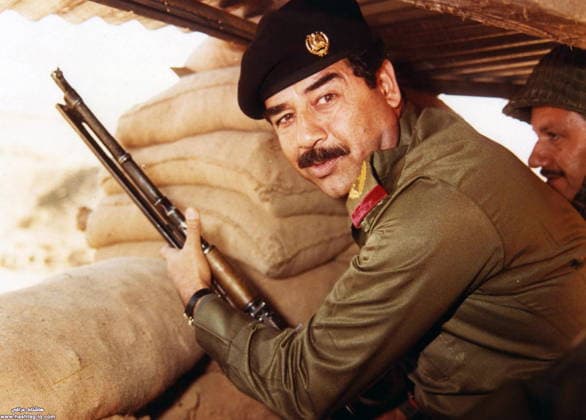 RECORD DATE NOT STATED 1990 Photograph; Photograph; Colour Photograph; Colour Photography; Saddam Hussein; Saddam Hussein Abd al-Majid al-Tikriti; President Saddam Hussein; President; President of Iraq; Dictator; Dictatorship; Leader; Arab Socialist Ba ath Party; Baghdad-based Ba ath Party; Iraqi; Iraqi Ba ath Party; Coup; 17 July Revolution; Revolution; Executed; Execution; Hanging; Hung; Hanged; 20th Century , WHA_110_0080.jpg, World History Archive Copyright: xx