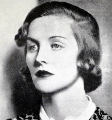 RECORD DATE NOT STATED 1940 Photographic Portrait; Photographic; Portrait; Photograph; Photography; Diana Mitford; British; Britain; Mitford Sisters; Writer; Author; 20th Century , WHA_110_0304.jpg, World History Archive Copyright: xx