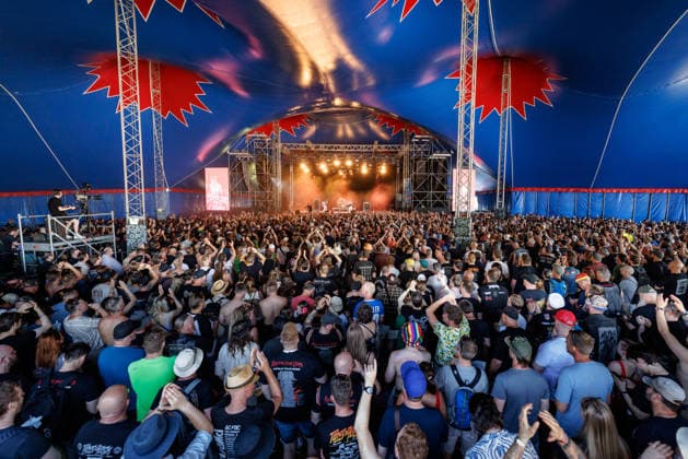 The Warning live at Tons of Rock 2026 Oslo, Norway. 25th, June 2026. The Mexican hard rock band The Warning performs a live concert during the Norwegian music festival Tons of Rock 2026 in Oslo. Norway, Oslo  Copyright: xGonzalesxPhoto KetilxMartinsenx