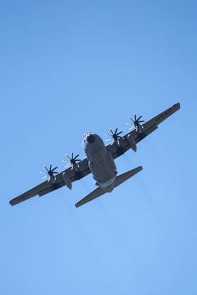 Combat Power 26 Military Exercise A plane with members of the Croatian Armed Forces and Minnesota National Guard paratroopers is seen during the Combat Power 26 international joint military exercise at Barracks Josip JoviÄ‡ in Udbina, Croatia, June 26, 2026.  EmicaxElvedji PIXSELL