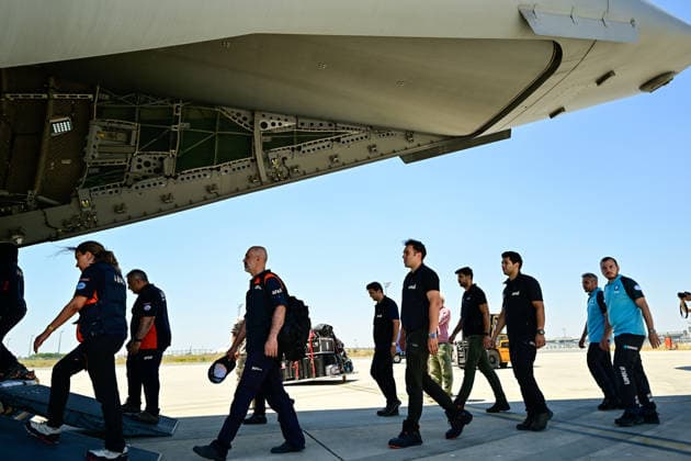 Plane carrying search and rescue and humanitarian aid teams from Turkiye to Venezuela set off ISTANBUL, TURKIYE - JUNE 26: Plane carrying Turkish search and rescue and humanitarian aid teams departs from Istanbul Ataturk Airport for Venezuela on June 26, 2026 in Istanbul, Turkiye. Cem Tekkesinoglu Anadolu Istanbul Turkey. Editorial use only. Please get in touch for any other usage.  Copyright: x2026xAnadoluxCemxTekkesinoglux