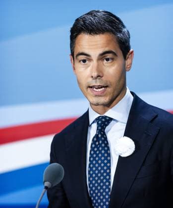 THE HAGUE - Prime Minister Rob Jetten speaks to the press during the weekly press conference following the Council of Ministers. REMKO DE WAAL ANP netherlands out - belgium out  Copyright: xx x562054799x originalFilename: 562054799.jpg