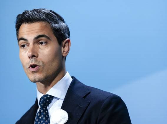 THE HAGUE - Prime Minister Rob Jetten speaks to the press during the weekly press conference following the Council of Ministers. REMKO DE WAAL ANP netherlands out - belgium out  Copyright: xx x562055154x originalFilename: 562055154.jpg