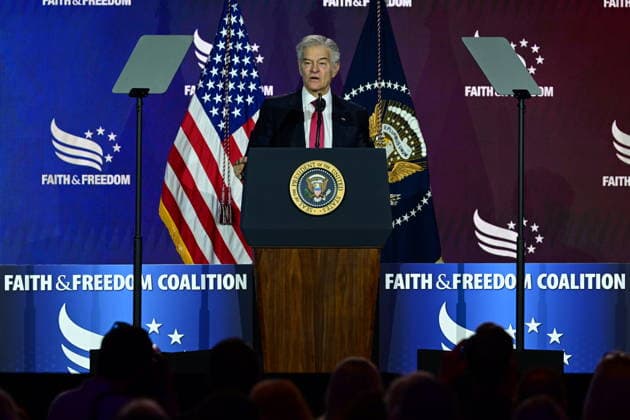 Faith and Freedom Coalition’s Road to Majority Conference 2026 WASHINGTON DC, UNITED STATES - JUNE 26: Administrator of the US Centers for Medicare and Medicaid Services Mehmet Oz speaks at Faith and Freedom Coalition’s Road to Majority Conference 2026 at the Washington Hilton Hotel in Washington DC, United States on June 26, 2026. Kyle Mazza Anadolu Washington DC United States. Editorial use only. Please get in touch for any other usage.  Copyright: x2026xAnadoluxKylexMazzax