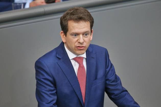 Berlin, Deutschland, 26.06.2026: Deutscher Bundestag: 87. Bundestagssitzung: Martin Plum, CDU *** Berlin, Germany, June 26, 2026 German Bundestag 87th Session of the Bundestag Martin Plum, CDU Copyright: xdtsxNachrichtenagenturx dts_125347