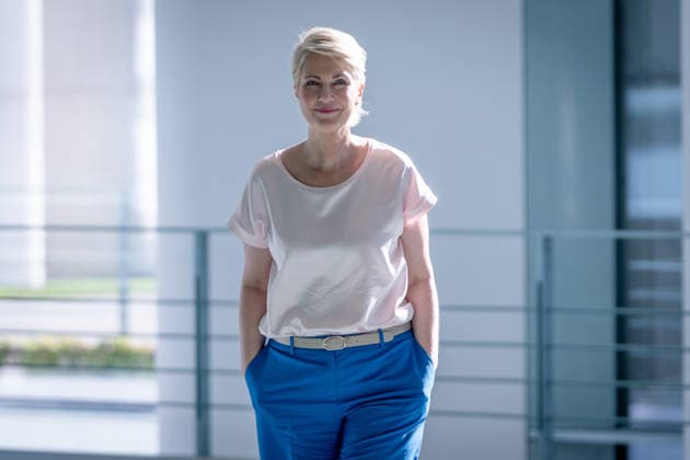 Sitzung, MPK, Berlin Sitzung, MPK, Berlin, Regierungschefinnen und Regierungschefs der Länder, Kanzleramt, Ministerpräsidentin, Manuela Schwesig Berlin Berlin GER *** Meeting, MPK, Berlin Meeting, MPK, Berlin, Heads of State and Government of the Federal States, Chancellery, Minister-President, Manuela Schwesig Berlin Berlin GER