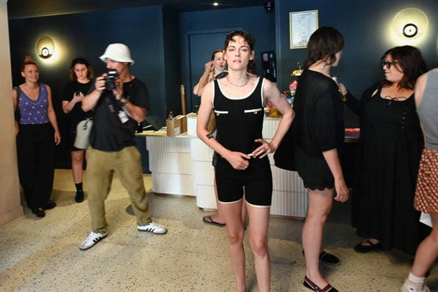 4th Nouvelles Vagues International Biarritz Film Festival Day Four FC Kristen Stewart arriving at the Le Royal cinéma during Day four Of the 4th Nouvelles Vagues International Biarritz Film Festival on June 26, 2026 in Biarritz, France. Photo by Franck Castel ABACAPRESS.COM Biarritz France  Copyright: xCastelxFranck ABACAx