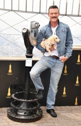 NEW YORK, NY - JUNE 26: Luke Evans Lights the Empire State Building in Partnership with the Stonewall Inn Gives Back Initiative and the Trevor Project to Celebrate New York City Pride 2026 on June 26, 2026 in New York City. Copyright: xMediaPunchx