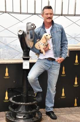 NEW YORK, NY - JUNE 26: Luke Evans Lights the Empire State Building in Partnership with the Stonewall Inn Gives Back Initiative and the Trevor Project to Celebrate New York City Pride 2026 on June 26, 2026 in New York City. Copyright: xMediaPunchx