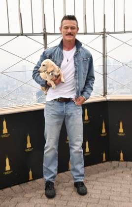 NEW YORK, NY - JUNE 26: Luke Evans Lights the Empire State Building in Partnership with the Stonewall Inn Gives Back Initiative and the Trevor Project to Celebrate New York City Pride 2026 on June 26, 2026 in New York City. Copyright: xMediaPunchx