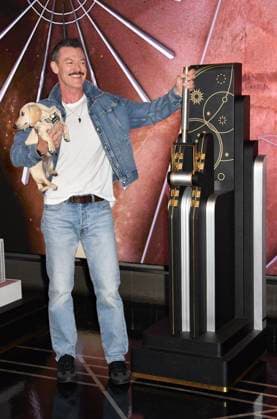 NEW YORK, NY - JUNE 26: Luke Evans Lights the Empire State Building in Partnership with the Stonewall Inn Gives Back Initiative and the Trevor Project to Celebrate New York City Pride 2026 on June 26, 2026 in New York City. Copyright: xMediaPunchx
