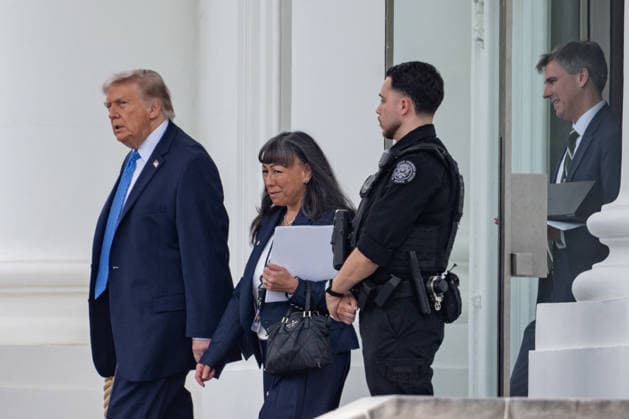 June 26, 2026, Washington, District Of Columbia, United States: President DONALD TRUMP departs the White House en route to deliver remarks at the Faith & Freedom Coalition s 2026 Policy Conference. Washington United States  - ZUMAk206 20260626_znp_k206_007 Copyright: xMattxKaminskyx