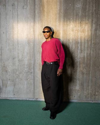 Myles Lewis Skelly at the Willy Chavarria Men’s Ready-to-Wear Spring Summer 2027 show at Espace Niemeyer during Paris Fashion Week (PFW), June 26, 2026 Jeremy Melloul Bestimage Celebrities at the Willy Chavarria Men’s Ready-to-Wear Spring Summer 2027 show at Espace Niemeyer during Paris Fashion Week (PFW), on June 26, 2026, Paris, France  Copyright: xJeremyxMelloulx xBestimagexJeremyxMelloulx xBestimagex