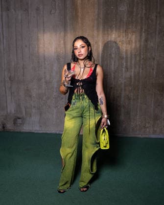 Lana Seoud at the Willy Chavarria Men’s Ready-to-Wear Spring Summer 2027 show at Espace Niemeyer during Paris Fashion Week (PFW), June 26, 2026 Jeremy Melloul Bestimage Celebrities at the Willy Chavarria Men’s Ready-to-Wear Spring Summer 2027 show at Espace Niemeyer during Paris Fashion Week (PFW), on June 26, 2026, Paris, France  Copyright: xJeremyxMelloulx xBestimagexJeremyxMelloulx xBestimagex