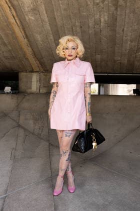 Guest at the Willy Chavarria Men’s Ready-to-Wear Spring Summer 2027 show at Espace Niemeyer during Paris Fashion Week (PFW), June 26, 2026 Jeremy Melloul Bestimage Celebrities at the Willy Chavarria Men’s Ready-to-Wear Spring Summer 2027 show at Espace Niemeyer during Paris Fashion Week (PFW), on June 26, 2026, Paris, France  Copyright: xJeremyxMelloulx xBestimagexJeremyxMelloulx xBestimagex