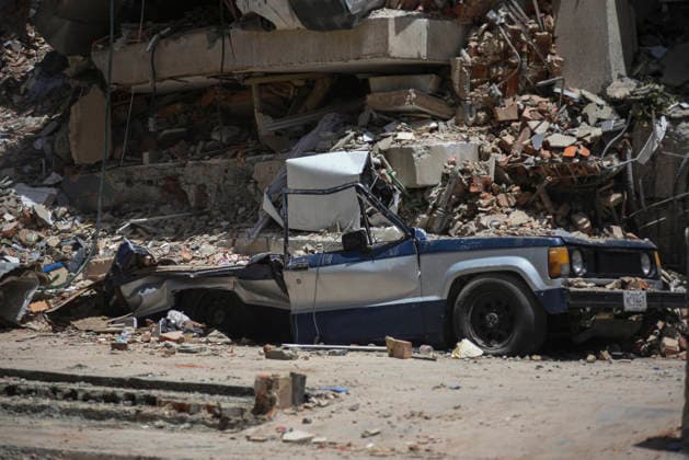 Aftermath Of Earthquakes In Caracas Emergency services work at the site of a collapsed building following earthquakes in Caracas, Venezuela, on June 26, 2026. Caracas Venezuela  Copyright: xJonathanxLanzax originalFilename: lanza-notitle260626_npju7.jpg