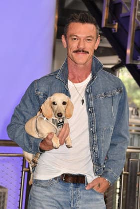 NEW YORK, NY - JUNE 26: Luke Evans Lights the Empire State Building in Partnership with the Stonewall Inn Gives Back Initiative and the Trevor Project to Celebrate New York City Pride 2026 on June 26, 2026 in New York City. Copyright: xmpi099 MediaPunchx
