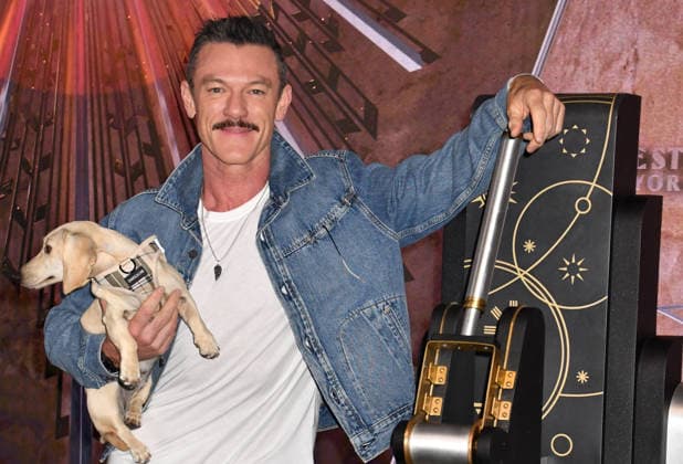 NEW YORK, NY - JUNE 26: Luke Evans Lights the Empire State Building in Partnership with the Stonewall Inn Gives Back Initiative and the Trevor Project to Celebrate New York City Pride 2026 on June 26, 2026 in New York City. Copyright: xmpi099 MediaPunchx