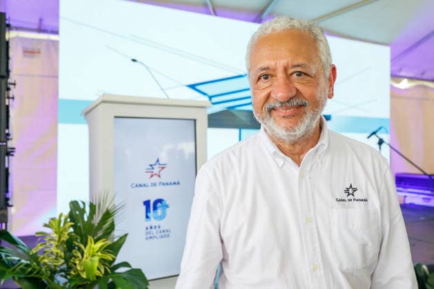 Panama Canal marks 10th anniversary of expanded locks PANAMA CITY, PANAMA - JUNE 26: Panama Canal Administrator Dr. Ricaurte Vasquez Morales attends an event marking the 10th anniversary of the inauguration of the expanded Panama Canal in Panama City, Panama, on June 26, 2026. Opened in 2016 with the Agua Clara and Cocoli locks, the expansion significantly increased the canal s capacity, enabling more Neo-Panamax vessel transits and reinforcing its importance to global shipping and trade. Daniel Gonzalez Anadolu Panama City Panama. Editorial use only. Please get in touch for any other usage.  Copyright: x2026xAnadoluxDanielxGonzalezx