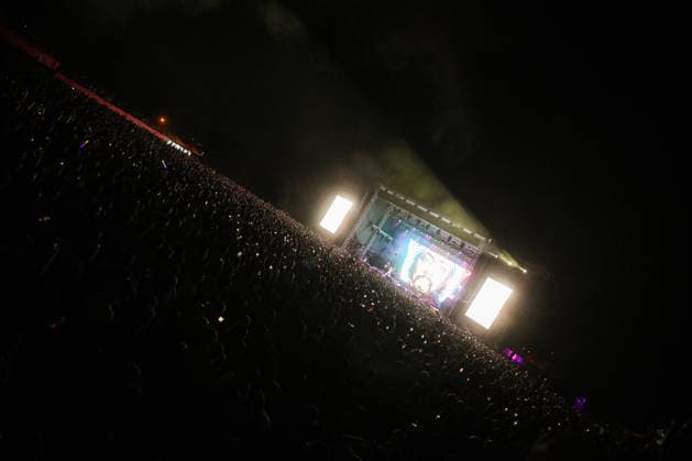 Croatia Black Eyed Peas Concert Taboo, apl.de.ap, will.i.am, and J.Rey Soul of Black Eyed Peas perform on stage during their concert at Bundek Lake in Zagreb, Croatia on June 26, 2026.  LucijaxOcko PIXSELL