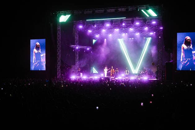Croatia Black Eyed Peas Concert Taboo, apl.de.ap, will.i.am, and J.Rey Soul of Black Eyed Peas perform on stage during their concert at Bundek Lake in Zagreb, Croatia on June 26, 2026.  LucijaxOcko PIXSELL