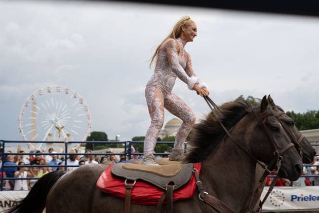 June 26, 2026, Washington, Dc, Washington, Dc, USA: The Great American State Fair s theme was Land and Prosperity on Friday, June 26. The daily rodeo took place at 4:00pm and included bull riding. Washington, Dc USA - ZUMAm230 20260626_znp_m230_004 Copyright: xNickxMasonx
