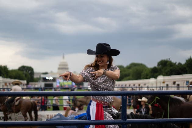 June 26, 2026, Washington, Dc, Washington, Dc, USA: The Great American State Fair s theme was Land and Prosperity on Friday, June 26. The daily rodeo took place at 4:00pm and included bull riding. Washington, Dc USA - ZUMAm230 20260626_znp_m230_020 Copyright: xNickxMasonx