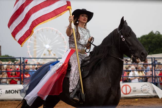 June 26, 2026, Washington, Dc, Washington, Dc, USA: The Great American State Fair s theme was Land and Prosperity on Friday, June 26. The daily rodeo took place at 4:00pm and included bull riding. Washington, Dc USA - ZUMAm230 20260626_znp_m230_050 Copyright: xNickxMasonx