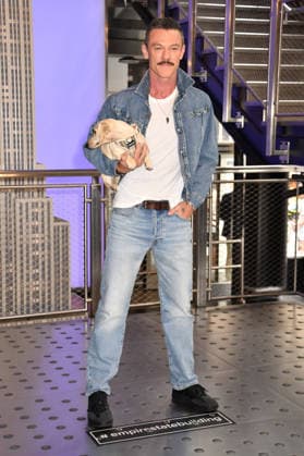 NEW YORK, NY - JUNE 26: Luke Evans Lights the Empire State Building in Partnership with the Stonewall Inn Gives Back Initiative and the Trevor Project to Celebrate New York City Pride 2026 on June 26, 2026 in New York City. Credit: AdMedia New York City USA - ZUMAa123 20260626_zaa_a123_068 Copyright: xJohnxFyckex