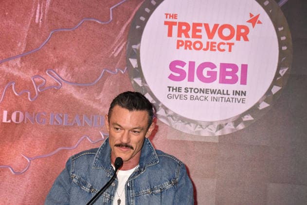 NEW YORK, NY - JUNE 26: Luke Evans Lights the Empire State Building in Partnership with the Stonewall Inn Gives Back Initiative and the Trevor Project to Celebrate New York City Pride 2026 on June 26, 2026 in New York City. Credit: AdMedia New York City USA - ZUMAa123 20260626_zaa_a123_071 Copyright: xJohnxFyckex