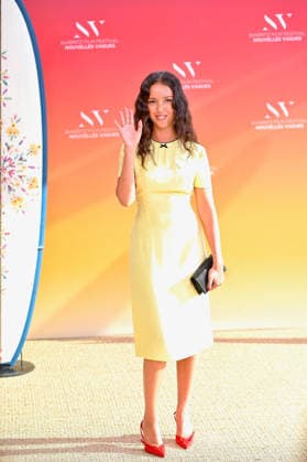 4th Nouvelles Vagues International Biarritz Film Festival Day Four FC Lyna Khoudri attends the the In Waves screening red carpet during Day Four of the 4th Nouvelles Vagues International Biarritz Film Festival on June 26, 2026 in Biarritz, France. Photo by Franck Castel ABACAPRESS.COM Biarritz France  Copyright: xCastelxFranck ABACAx