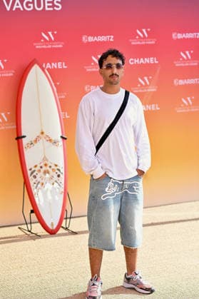 4th Nouvelles Vagues International Biarritz Film Festival Day Four FC Younès Boucif attends the the In Waves screening red carpet during Day Four of the 4th Nouvelles Vagues International Biarritz Film Festival on June 26, 2026 in Biarritz, France. Photo by Franck Castel ABACAPRESS.COM Biarritz France  Copyright: xCastelxFranck ABACAx