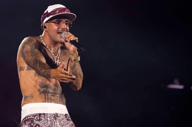 June 26, 2026, Napoli, Italy: Italian rapper Emanuele Palumbo aka Geolier, performs live at Stadio Maradona in Napoli during his Stadi Tour 2026. Napoli Italy - ZUMAs197 20260626_aaa_s197_157 Copyright: xFrancescoxCiglianox