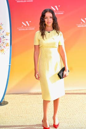 4th Nouvelles Vagues International Biarritz Film Festival Day Four FC Lyna Khoudri attends the the In Waves screening red carpet during Day Four of the 4th Nouvelles Vagues International Biarritz Film Festival on June 26, 2026 in Biarritz, France. Photo by Franck Castel ABACAPRESS.COM Biarritz France  Copyright: xCastelxFranck ABACAx