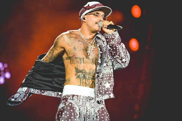 June 26, 2026, Napoli, Italy: Italian rapper Emanuele Palumbo better known as Geolier performs live at Stadium Maradona in Napoli during his Stadi Tour 2026. Napoli Italy  - ZUMAs197 20260626_aaa_s197_182 Copyright: xPaolaxVisonex
