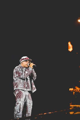 June 26, 2026, Napoli, Italy: Italian rapper Emanuele Palumbo better known as Geolier performs live at Stadium Maradona in Napoli during his Stadi Tour 2026. Napoli Italy - ZUMAs197 20260626_aaa_s197_175 Copyright: xPaolaxVisonex