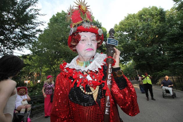 June 26, 2026, Manhattan, New York, USA: New York, New York June 26, 2026.. NYC Drag March, is an annual drag protest and visibility march in New York City, held during LGBTQ pride month in June Organized to coincide ahead of the NYC Pride March, The March starts at Thompkins Square Park and ends at the Historic Stone Wall Inn. Manhattan USA  - ZUMAct2_ 20260626_faf_ct2_012 Copyright: xBrucexCotlerx