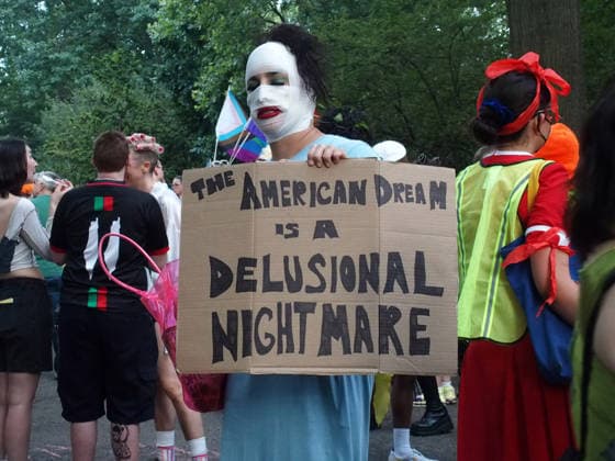 June 26, 2026, Manhattan, New York, United States: New York, New York June 26, 2026.. NYC Drag March, is an annual drag protest and visibility march in New York City, held during LGBTQ pride month in June Organized to coincide ahead of the NYC Pride March, The March starts at Thompkins Square Park and ends at the Historic Stone Wall Inn. Manhattan United States - ZUMAc308 20260626_znp_c308_019 Copyright: xSamanthaxCotlerx
