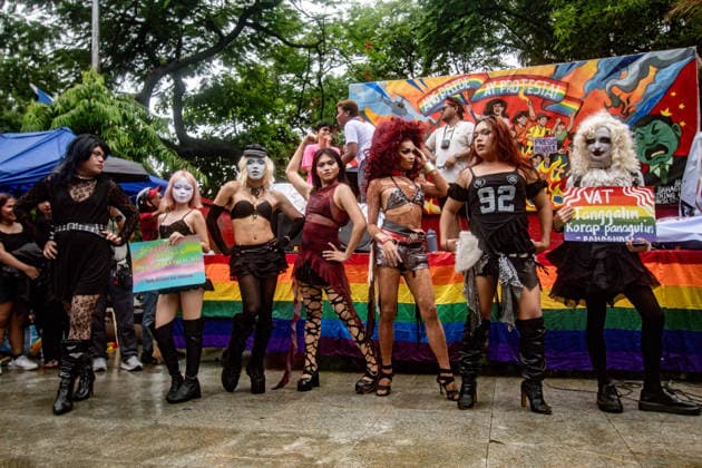 June 26, 2026, Manila, Manila, Philippines: Various LGBTQIA+ organizations gathered in solidarity at Liwasang Bonifacio, Manila, for the Stonewall Philippines Pride Protests, on June 26. Groups advocated for the immediate passage of the SOGIE Equality Bill, highlighting the need for better protections towards the LGBTQIA+ community. Also emphasizing PrideÃ¢â‚¬â ¢s militant tradition, demonstrators carried calls to address worsening conditions amidst rising prices, increasing militarization and continued foreign intervention. Manila Philippines  - ZUMAs383 20260626_zip_s383_002 Copyright: xNathanielxSorianox