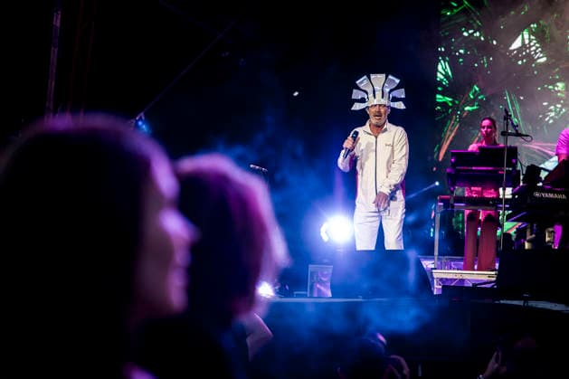 Jamiroquai live at Tinderbox 2026 Odense, Denmark. 26th, June 2026. The British funk and pop band Jamiroquai performs a live concert during the Danish music festival Tinderbox 2026 in Odense. Here singer and songwriter Jay Kay is seen live on stage. Denmark, Odense  Copyright: xGonzalesxPhoto LassexLagonix